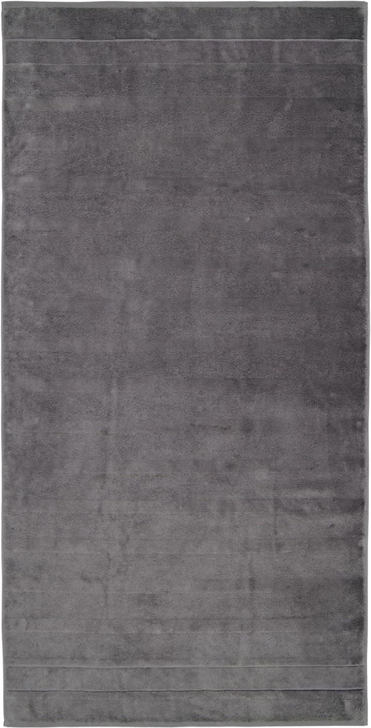 CAWÖ Home Handtücher Noblesse2 Uni 1002 anthrazit - 774 Duschtuch 80x160 cm, Duschtuch 80x160 cm