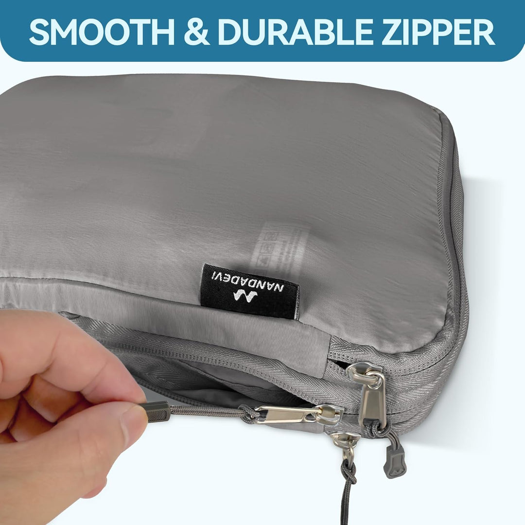 NANDADEVI Koffer Organizer, Packing Cubes, Reise Gadgets Travel Essentials Kofferorganizer für Koffe