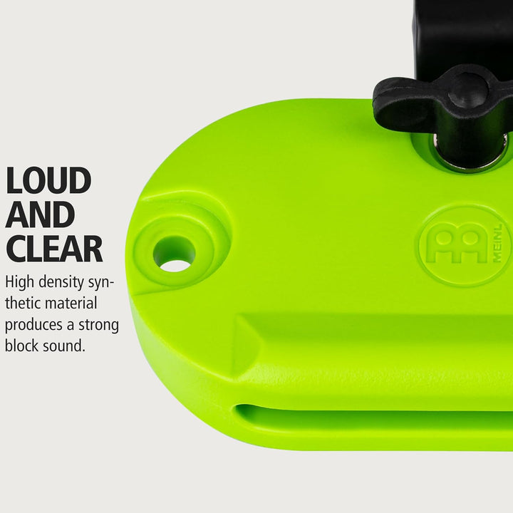 Meinl Percussion High Pitch Block - Schlagzeugzubehör - Mit Befestigungsklammer - Hoher Sound - PE K