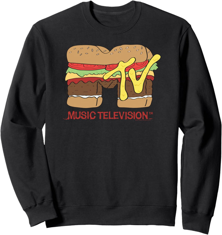 MTV Logo Burger Sweatshirt