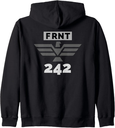 EBM-Front-Jacke - Electronic Body Music - PRO-FRNT-242 Kapuzenjacke