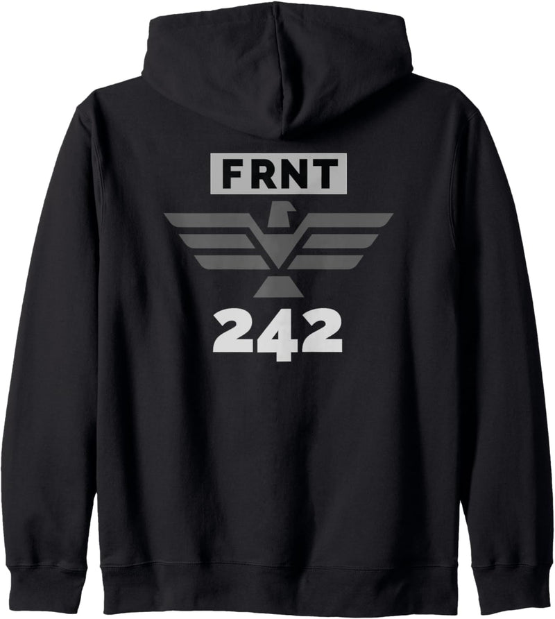 EBM-Front-Jacke - Electronic Body Music - PRO-FRNT-242 Kapuzenjacke