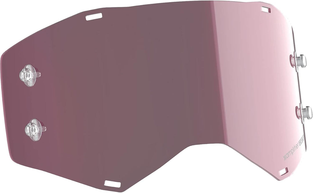 Scott Goggle Single Works Ersatzscheibe für Prospect/Fury Amplifier rosa Chrom AFC Works