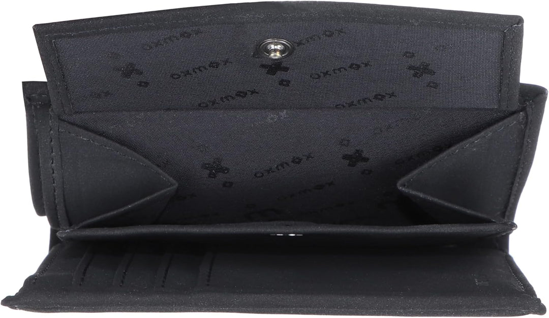 Geldbörse New Cryptan RFID Protect Kombibörse Crab Print Cyan Black, Crab Print Cyan Black