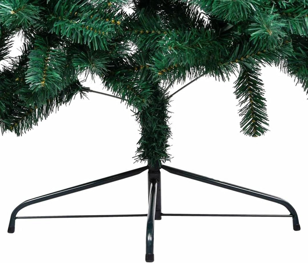 Susany Künstlicher Halb Weihnachtsbaum mit Ständer Christbaum Tannenbaum Dekobaum Kunstbaum Weihnach