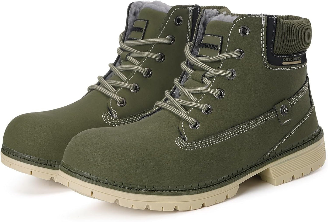 Unisex Winterstiefel Warm Winterschuhe Gefütterte Stiefeletten Wasserdicht Boots Gr.36-47, 39 EU T&#