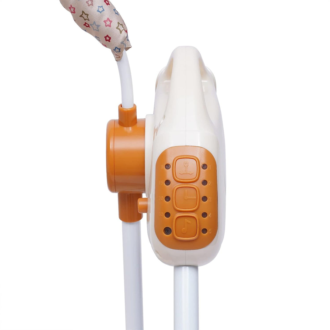 Mehrfunktions-Babywiege mit Musik, Bluetooth und 5 Schaukelgeschwindigkeiten - Tragbare Wiege für Ba