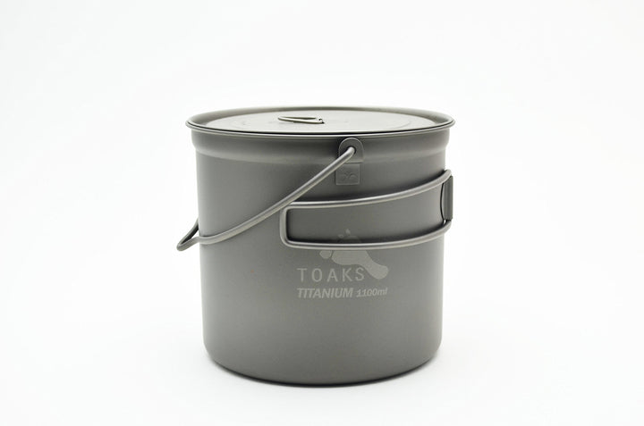 TOAKS Titanium Pot with Bail Handle, 1100 ml