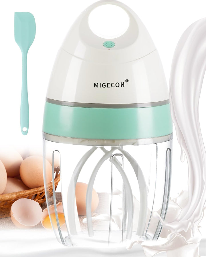 Küchenmaschine - Schneebesen, tragbare elektrische Küchenmixer, Kuchenmixer, Milchaufschäumer zum Sc