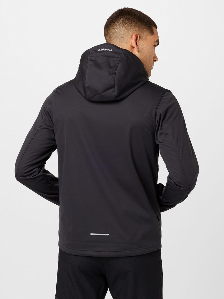 ICEPEAK Herren Outdoorjacke 48 anthrazit/neongelb, 50