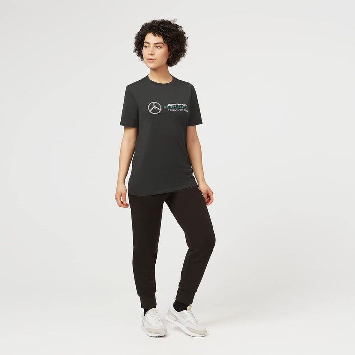 Mercedes AMG Petronas Formel 1 Team - Offizieller Formel 1 Merchandise - Grosses Logo T-Shirt XXS Sc