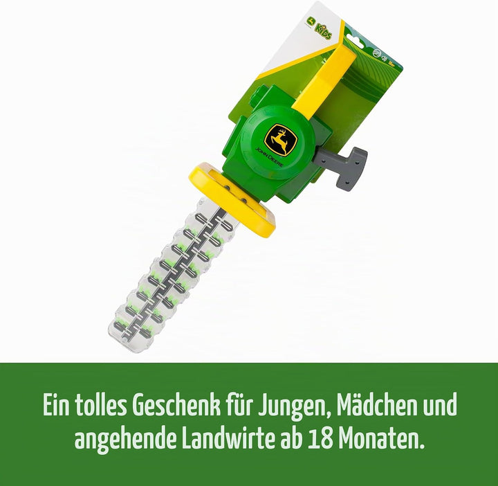 TOMY 35814 JD Preschool Hedge Trimmer, Green