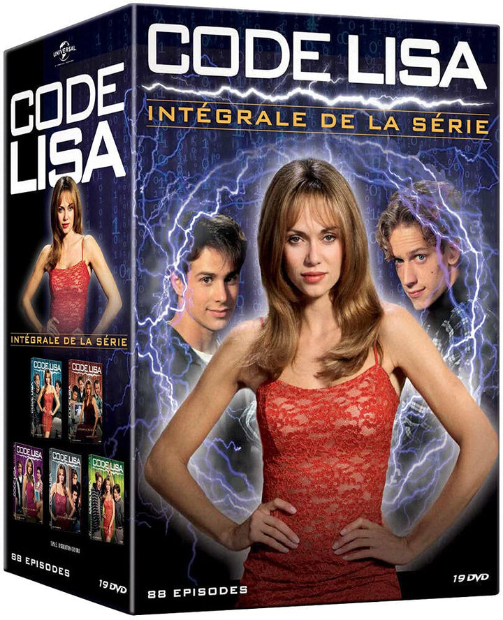 Coffret intégrale code lisa, saisons 1 à 5, 88 épisodes [FR Import], DVD