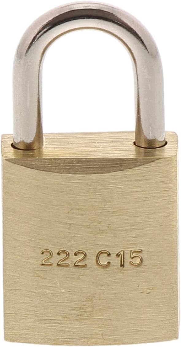 Burg Wächter Vorhangschloss-Set, Messing, Bügelstärke: 3,5 mm Bügelstärke: 3,0 mm, Bügelstärke: 3,0