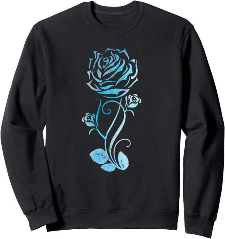 Rosen Blume Hobbygärtner Gärtner - Garten Tribale Rose Sweatshirt