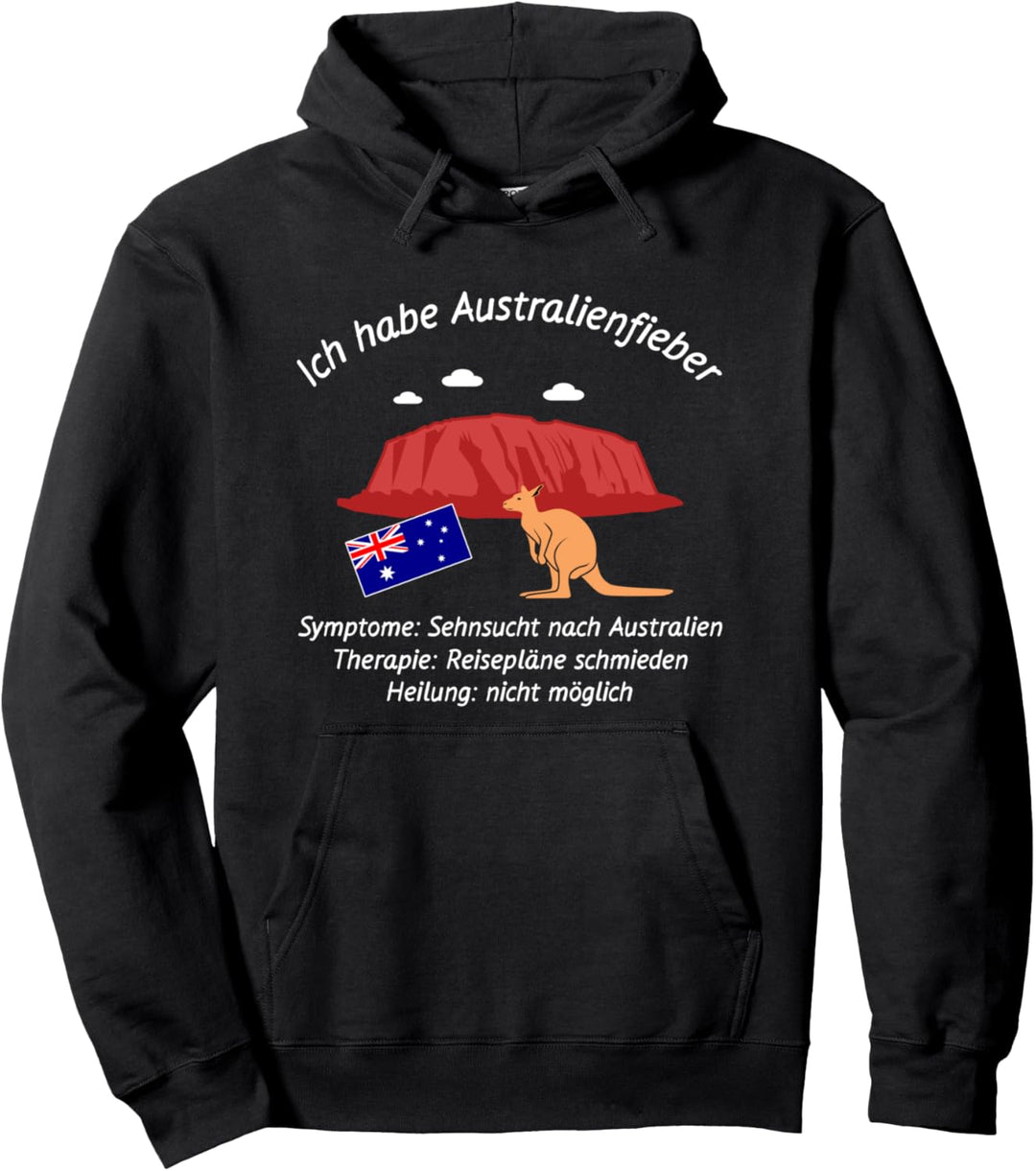Australien Fan - Australien Sehnsucht Pullover Hoodie