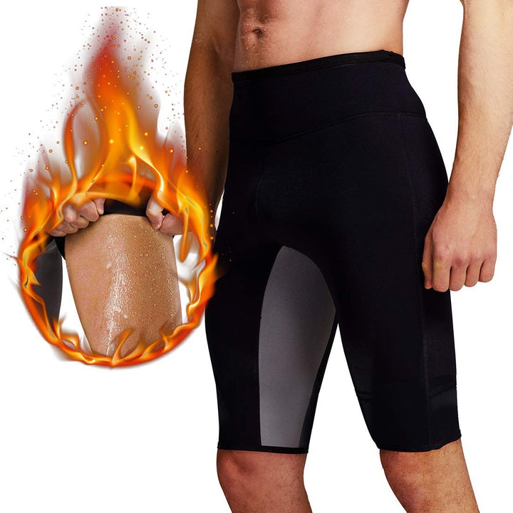 Martiount Männer Schweiss Sauna Shorts Herren Hot Sweat Sauna Hose Neopren Body Shaper Hosen Effekt