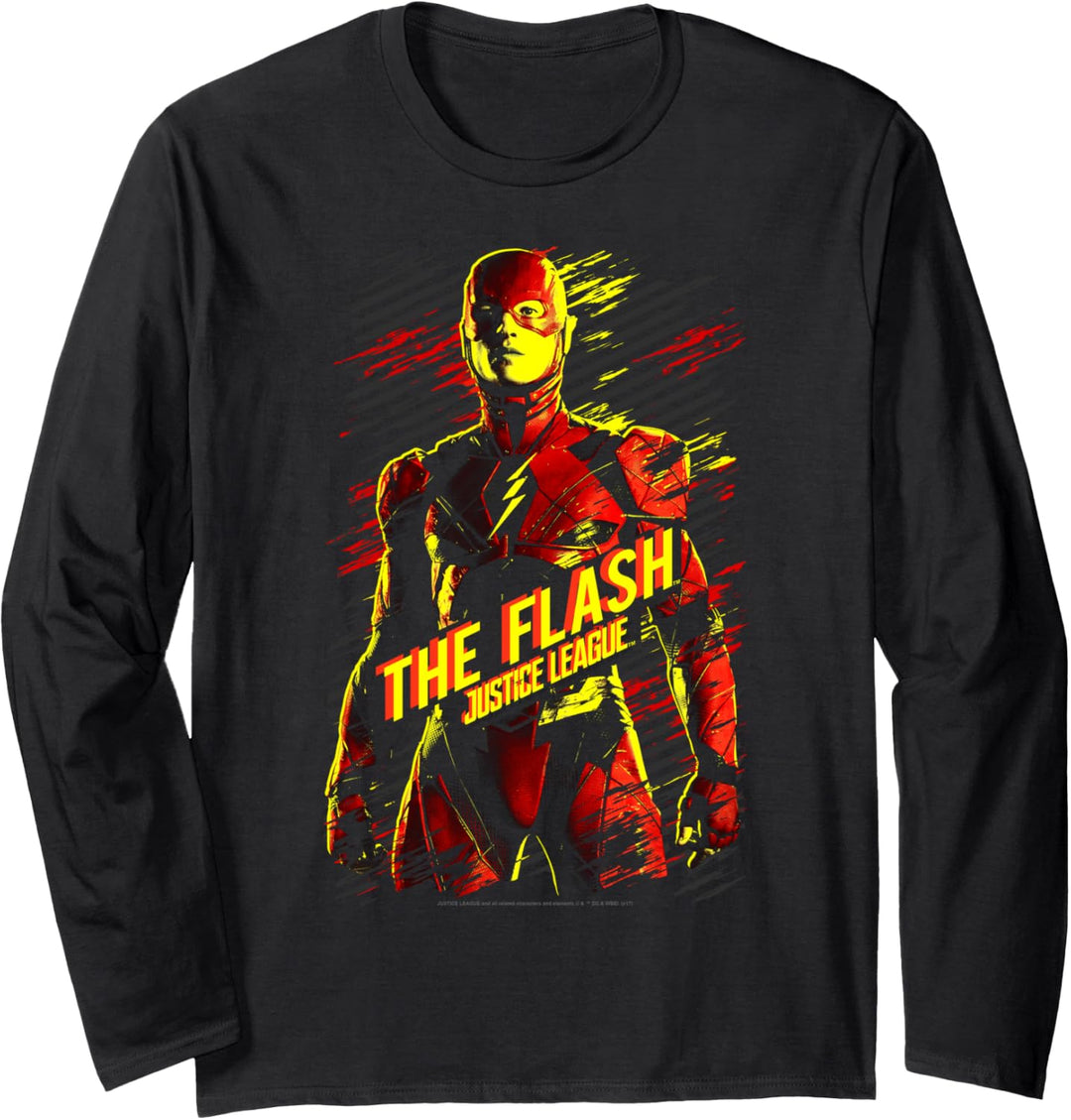 Justice League Movie The Flash Langarmshirt