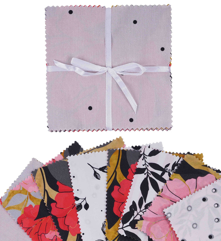 Soimoi Voraus 10 Zoll Druckt Baumwollstoff Bundel Quilting Quadrate Charme Pack Diy Patchwork Nahen