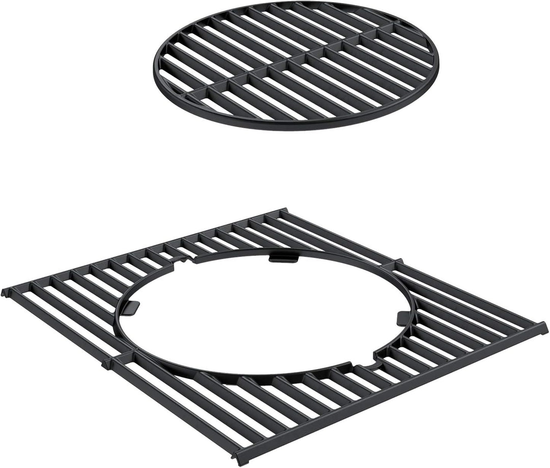 RÖSLE VARIO Grillrost, Hochwertiger Grillrost aus emailliertem Gusseisen für VARIO-Einsätze, passend