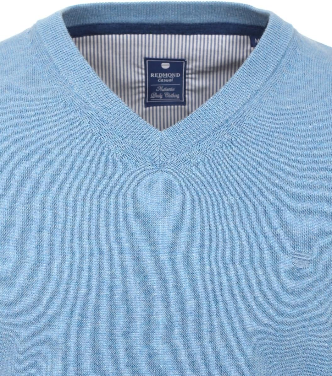 Redmond Pullover Uni S Hellblau, S Hellblau