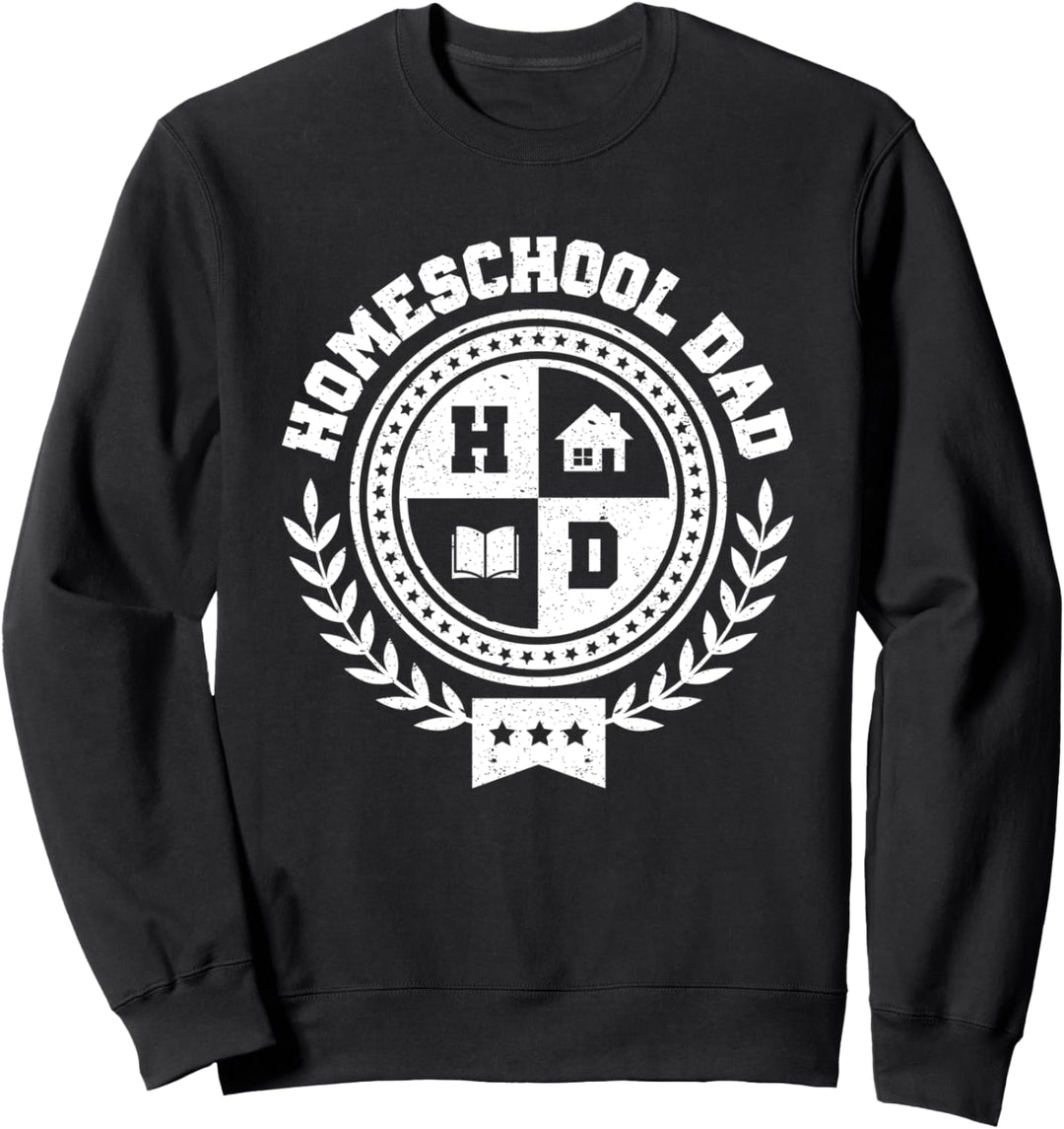 Homeschool Dad Unterrichten Kinder zu Hause Schule Sweatshirt