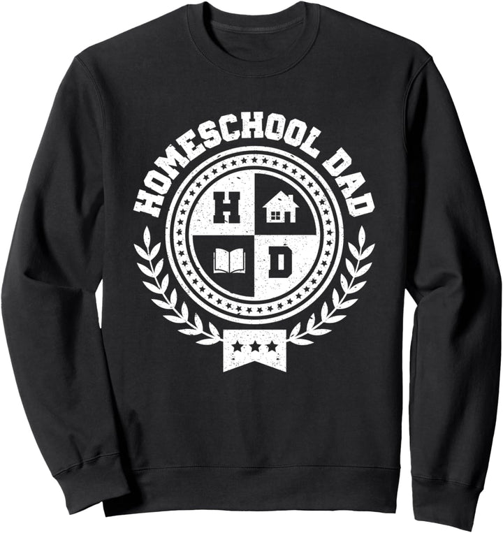 Homeschool Dad Unterrichten Kinder zu Hause Schule Sweatshirt