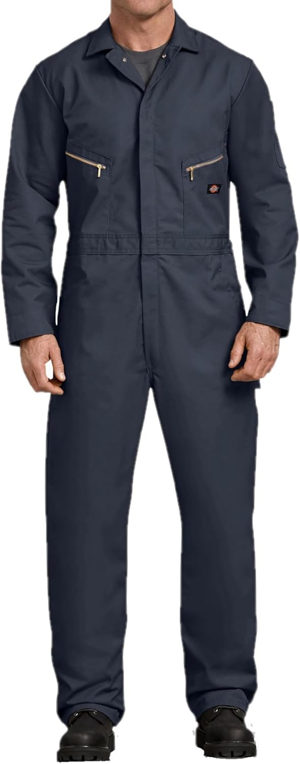 Dickies Herren Deluxe-Overall Arbeitsschutzanzug M Tall Dunkelmarineblau, V1, M Tall Dunkelmarinebla