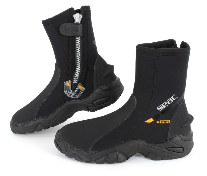 Seac PRO HD Diving Boots, Neopren Füssling für Geräteflossen XL, XL