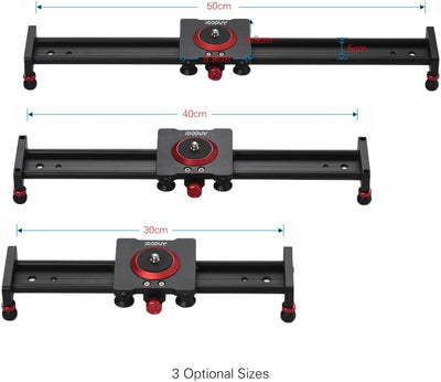 Andoer Slider Dolly Video Slider Dolly Kamera Track Slider Foto Aluminiumlegierung f¨¹r DSLR-Kamera