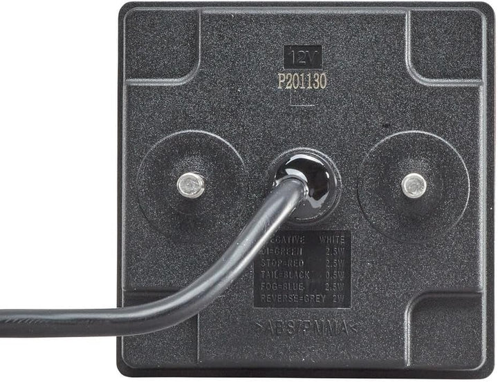HELLA - Heckleuchte - Valuefit - LED - 12V - Anbau/geschraubt - Lichtscheibenfarbe: rot/gelb - Steck
