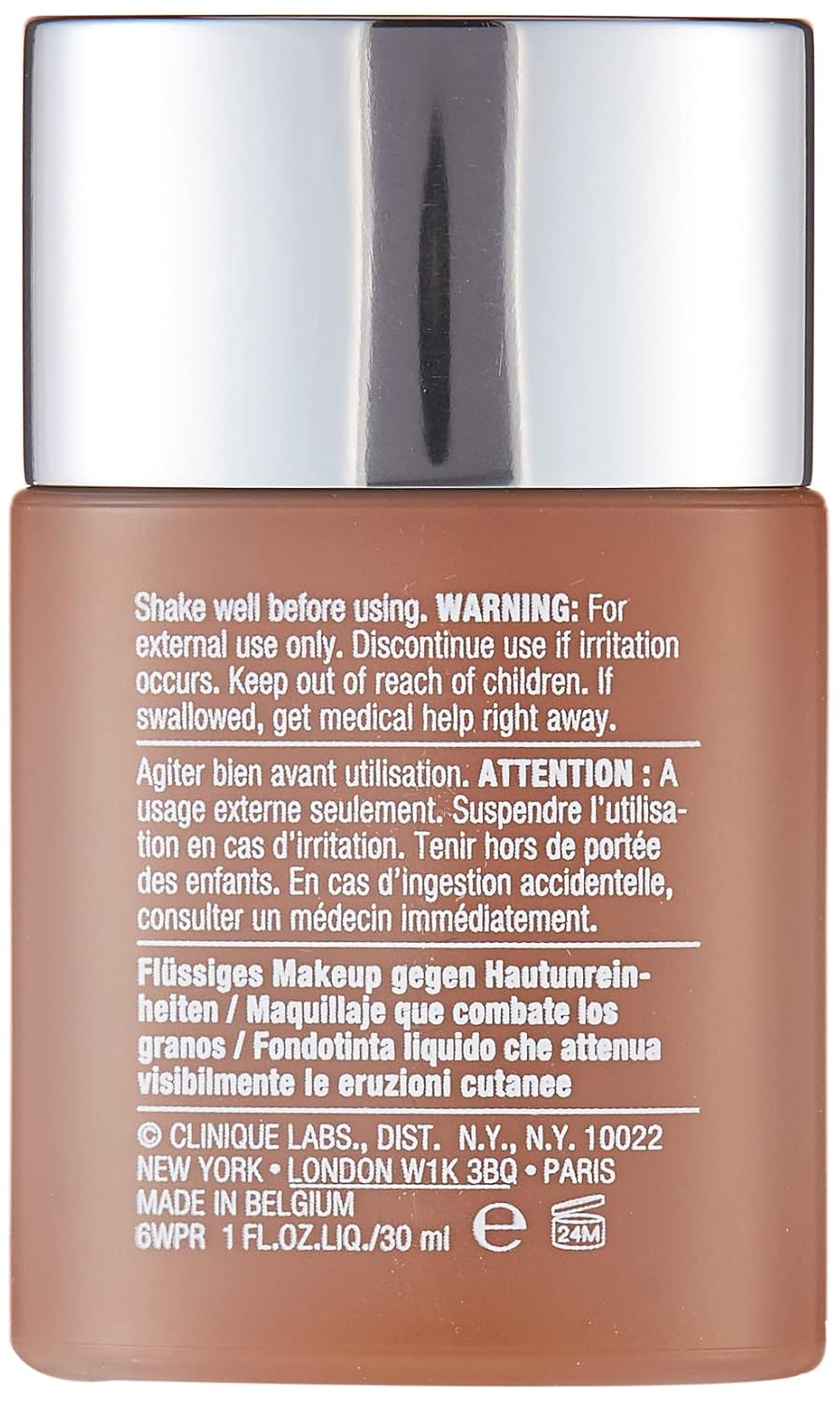 Clinique Anti-Blemish Liquid Makeup 07 - Anti-Makel Flüssigkeit, 1er Pack (1 x 1 Stück) 07 Fresh Gol