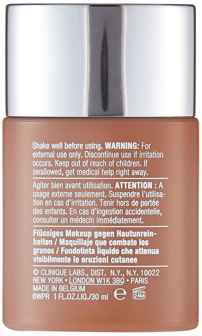 Clinique Anti-Blemish Liquid Makeup 07 - Anti-Makel Flüssigkeit, 1er Pack (1 x 1 Stück) 07 Fresh Gol