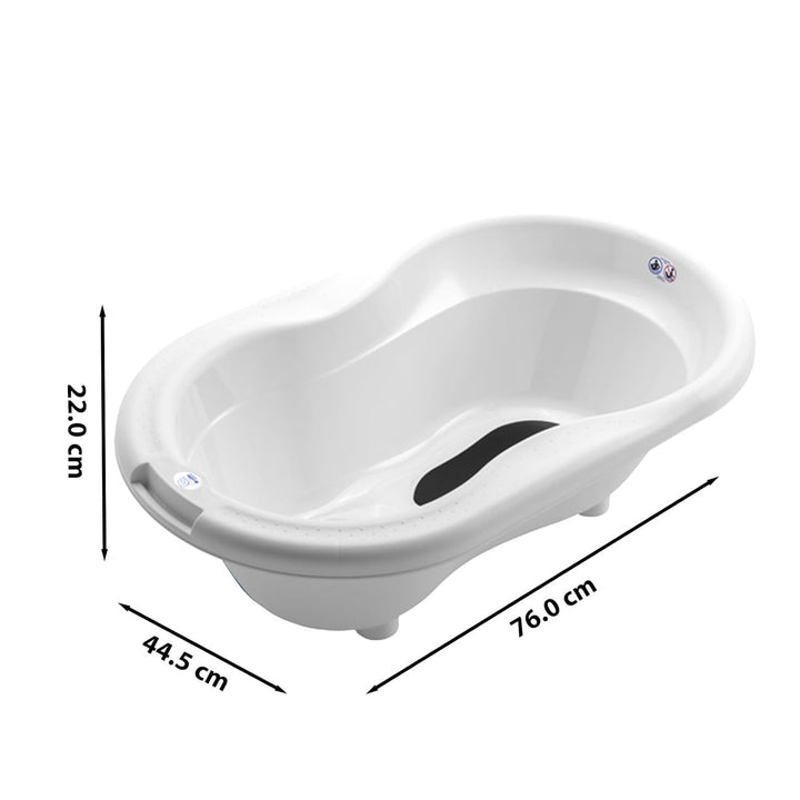 Rotho Babydesign TOP Badewanne - recycelt - Badewanne - Babybadewanne - Kinderbadewanne - Duschbadew
