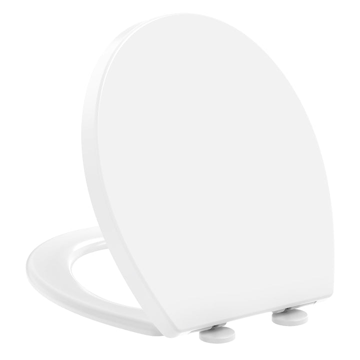 YEAUPE PRO Toilettendeckel mit Absenkautomatik O-Form– WC Sitz aus hochwertigem PP mit Schnellversch