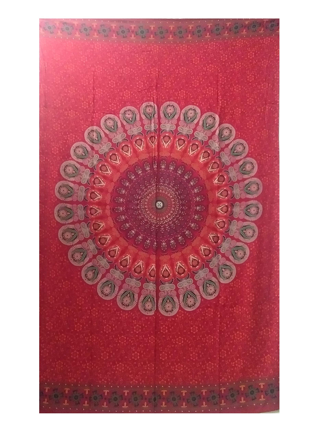 Purpledip Body Wrap "Universal Mandala", Baumwoll-Mischgewebe, Tagesdecke, Strandüberwurf (20050)