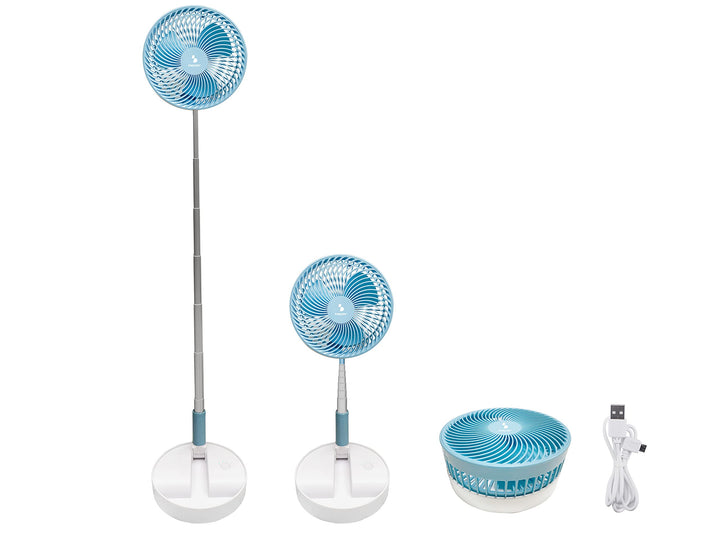 BEPER P206VEN450 Mini Ventilator Ausziehbarer mit Akku –USB Ventilator Kraftvoller Ausziehbar Bis zu