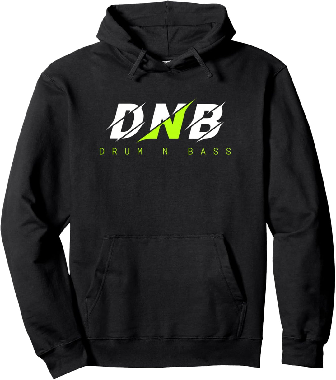 Drum and Bass Techno Festival Drum n Bass Pullover Hoodie