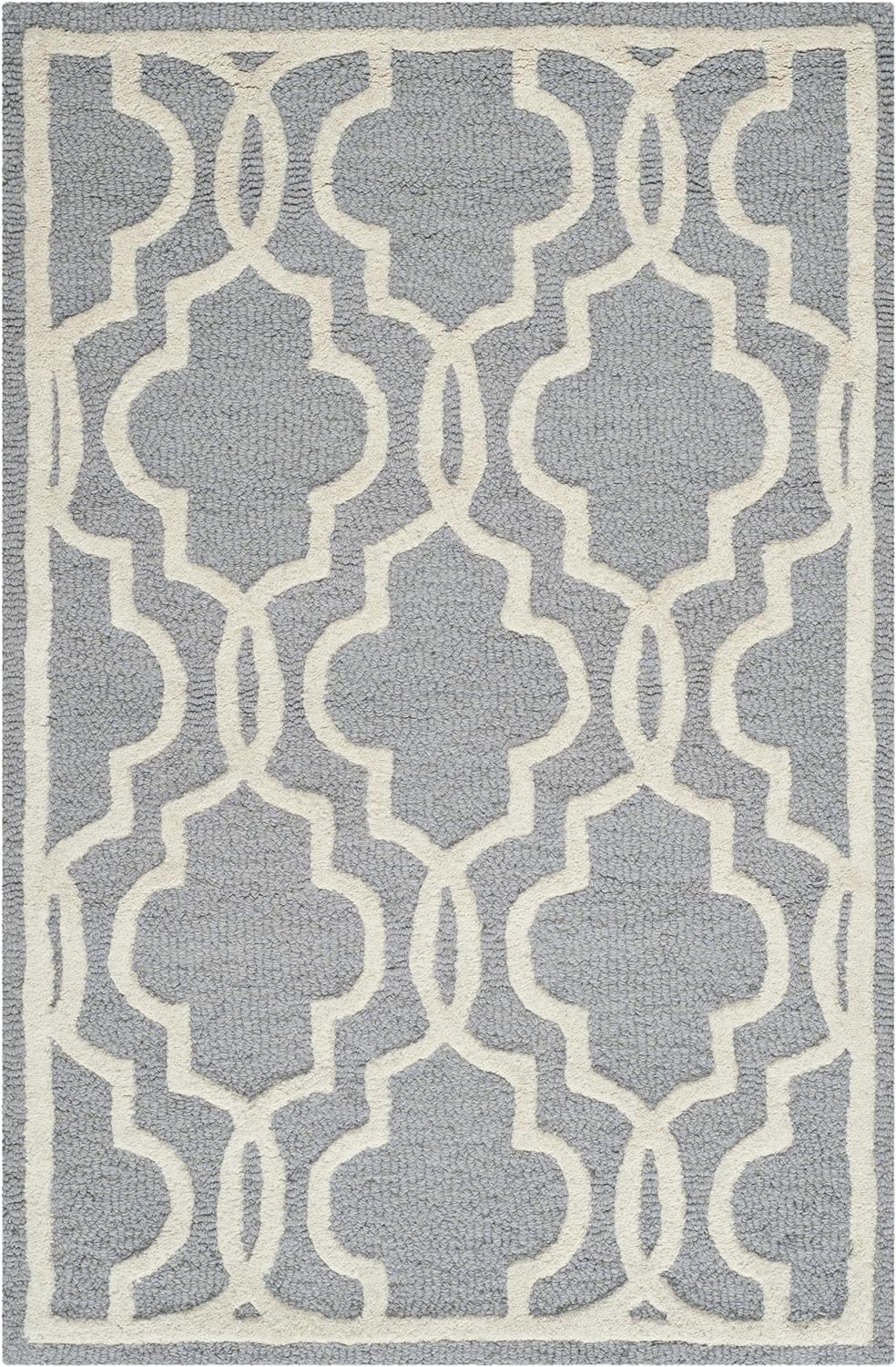 SAFAVIEH Spalier Teppich für Wohnzimmer, Esszimmer, Schlafzimmer - Cambridge Collection, Kurzer Flor