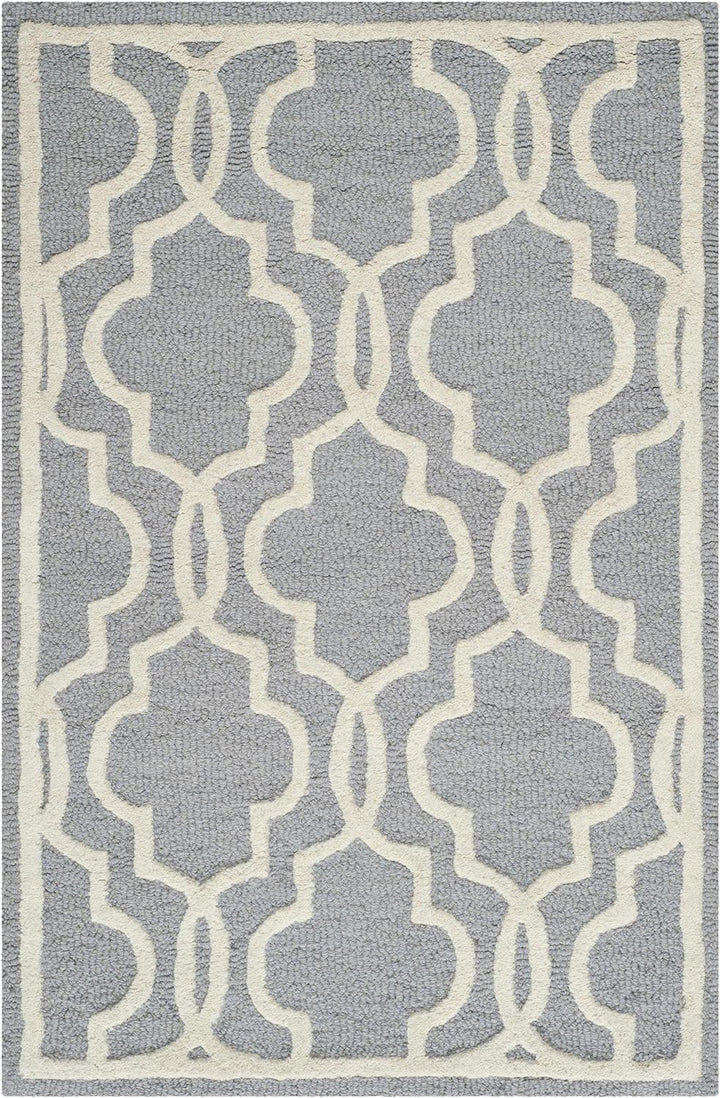 SAFAVIEH Spalier Teppich für Wohnzimmer, Esszimmer, Schlafzimmer - Cambridge Collection, Kurzer Flor