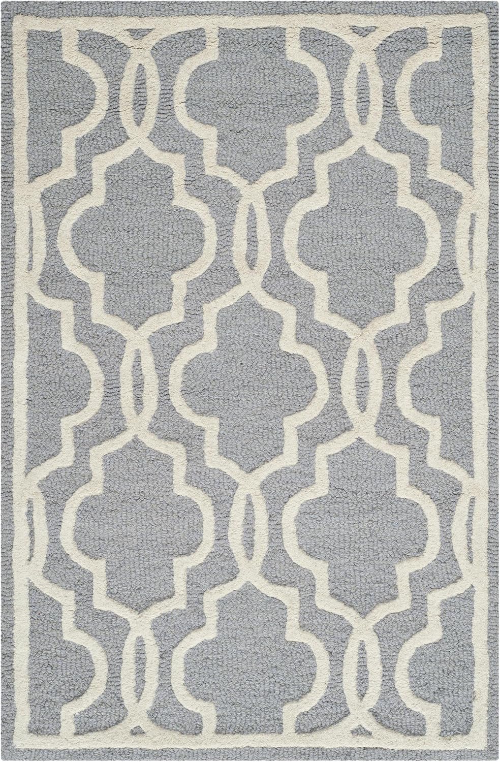 SAFAVIEH Spalier Teppich für Wohnzimmer, Esszimmer, Schlafzimmer - Cambridge Collection, Kurzer Flor