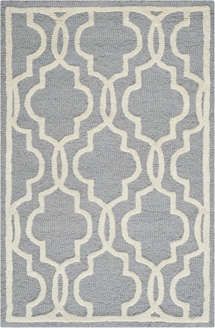 SAFAVIEH Spalier Teppich für Wohnzimmer, Esszimmer, Schlafzimmer - Cambridge Collection, Kurzer Flor