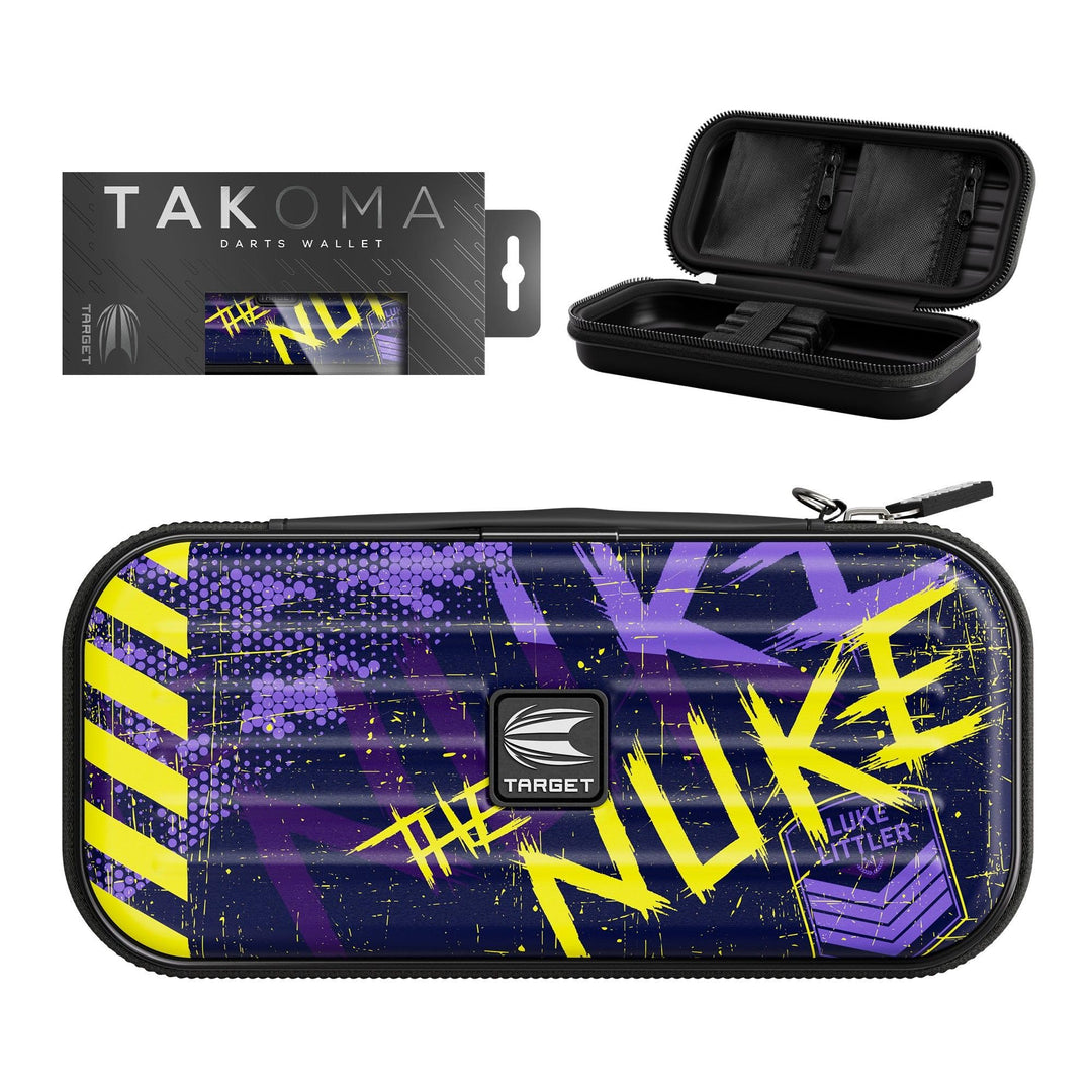 Target Darts Luke Littler Takoma Wallet – Dart-Etui und Halter für Stahlspitzen- oder Softspitzen-Da