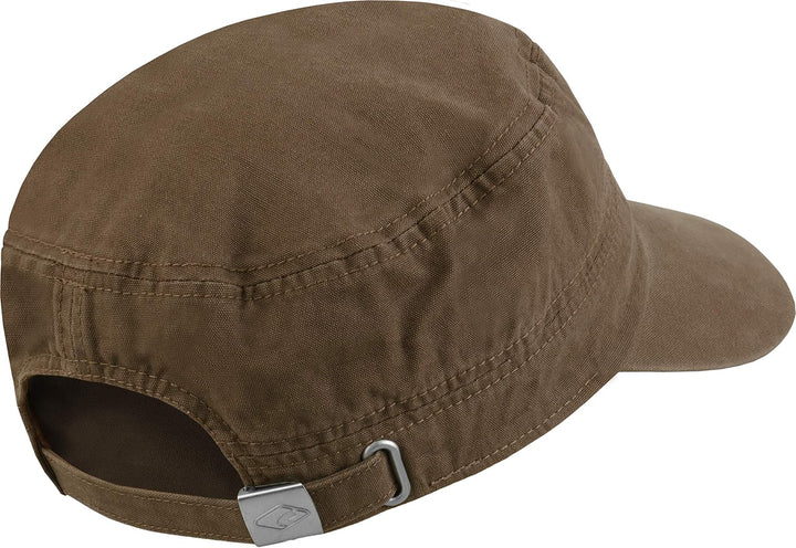 CORFU Schirmmütze/Schildmütze in Dark Jeans, Castro Cuba Cap Einheitsgrösse einstellbar braun, Einhe