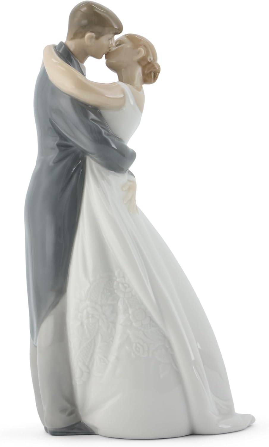 NAO Porcelain by Lladro A KISS Forever (Bride & Groom, Marriage, Wedding, Collection) 2001613