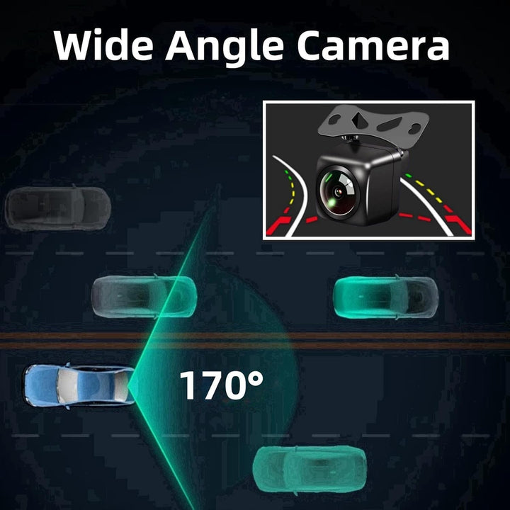 IP68 Wasserdichte Rückfahrkamera für Auto mit HD1080P/CVBS, klarer Nachtsicht und 170° Weitwinkel fü