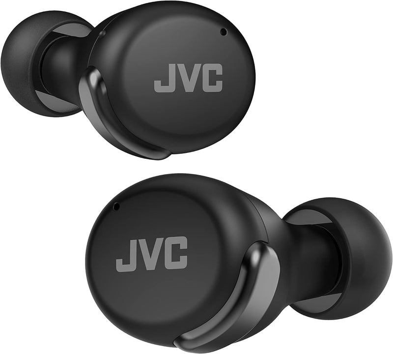 JVC HA-Z330T-B - Kompakte True Wireless Ohrhörer, akt. Noise Cancelling, geringes Gewicht, stylische