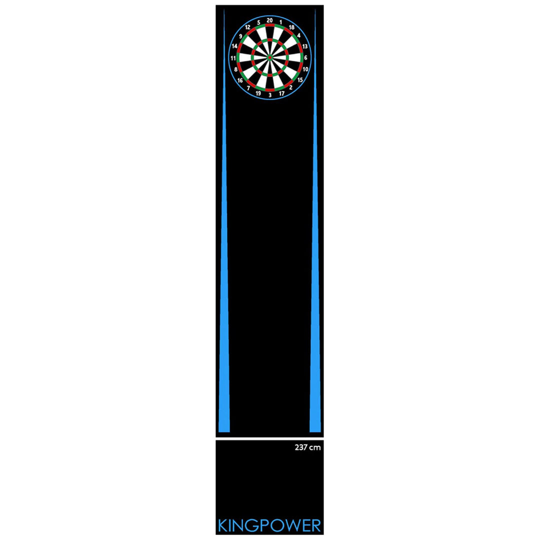 Kingpower Dart Darts Teppich Dartteppich Dartmatte 290x60 cm Steeldart Dartpfeile Dartboard Zubehör