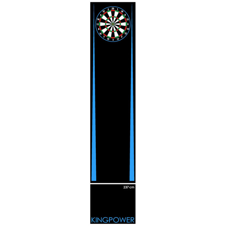 Kingpower Dart Darts Teppich Dartteppich Dartmatte 290x60 cm Steeldart Dartpfeile Dartboard Zubehör