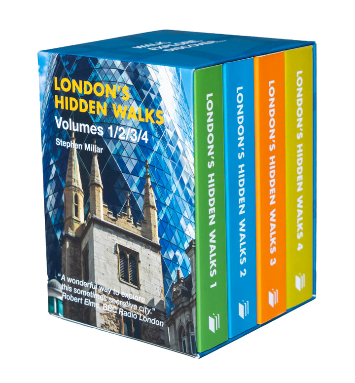London's Hidden Walks: Volumes 1-4, Taschenbuch